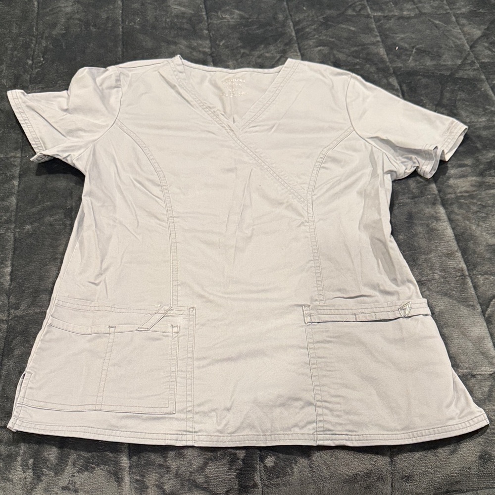 3/$15! 🎈 Cherokee Gray Women's Scrub Top